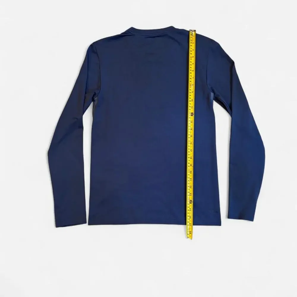 Adidas blue long sleeve shirt